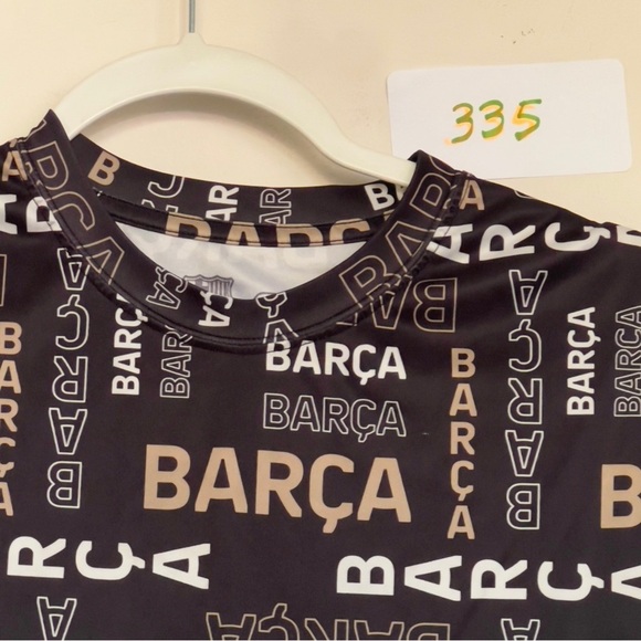 Black and Gold FC Barcelona Jersey - Picture 3 of 5